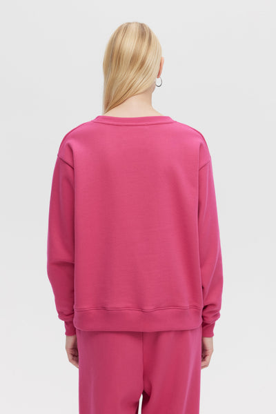 LOVE STUDS - Straight Crewneck Sweatshirt