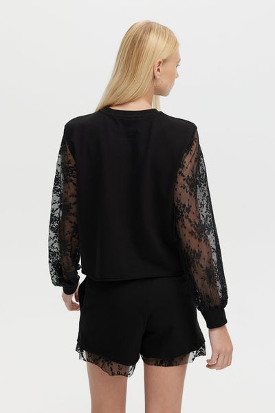 KAYLA LACE - Lounge Balloon Sleeve Top
