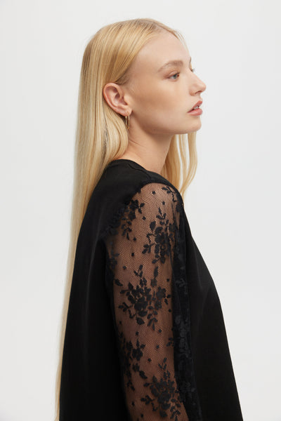 KAYLA LACE - Lounge Balloon Sleeve Top