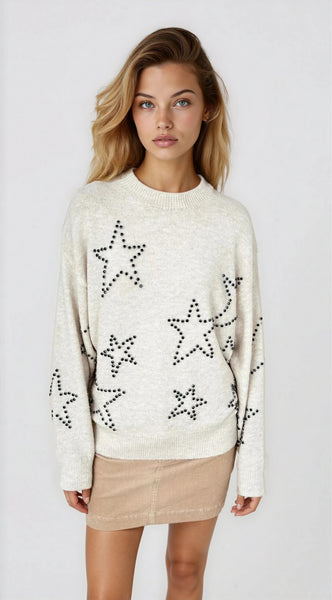 STUDDED STAR - Perfect Sweater