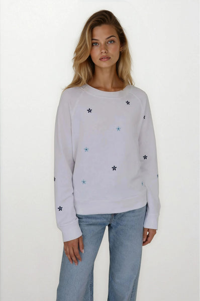DAISY DAZE - Raglan Crew Neck Sweatshirt