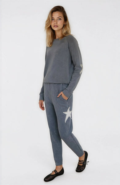 NORTH STAR - Raglan Crew Neck Sweatshirt