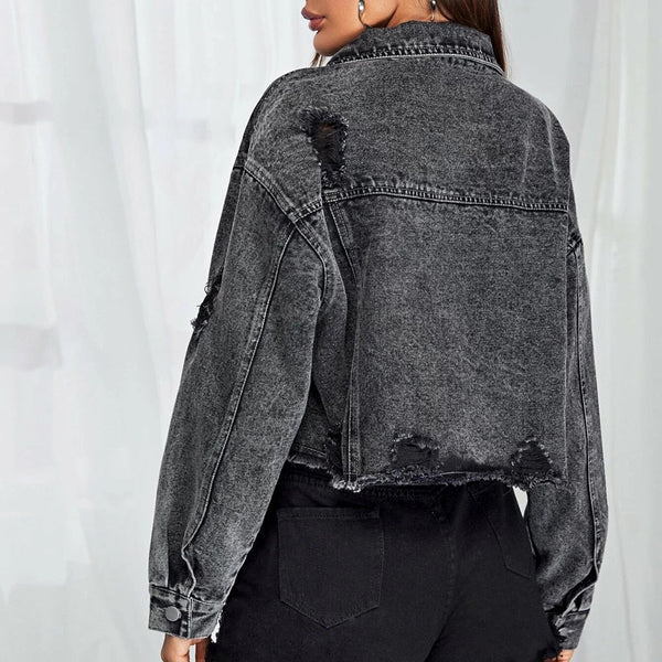 Loose Fit Denim Jacket