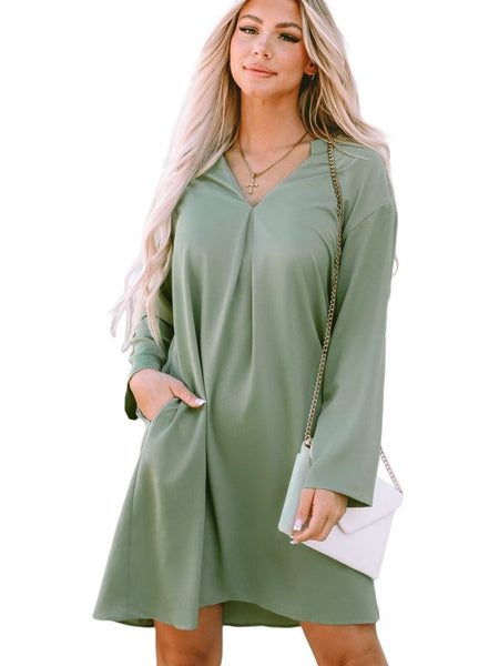 Lightweight V Neck Blouse