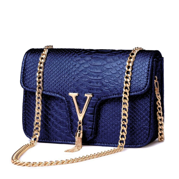 Designer V Chain Purse