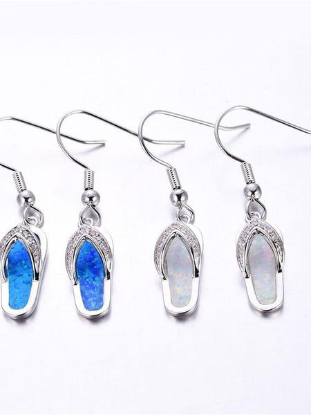 Crystal Flip Flop Earring