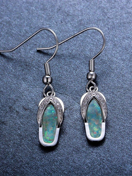 Crystal Flip Flop Earring