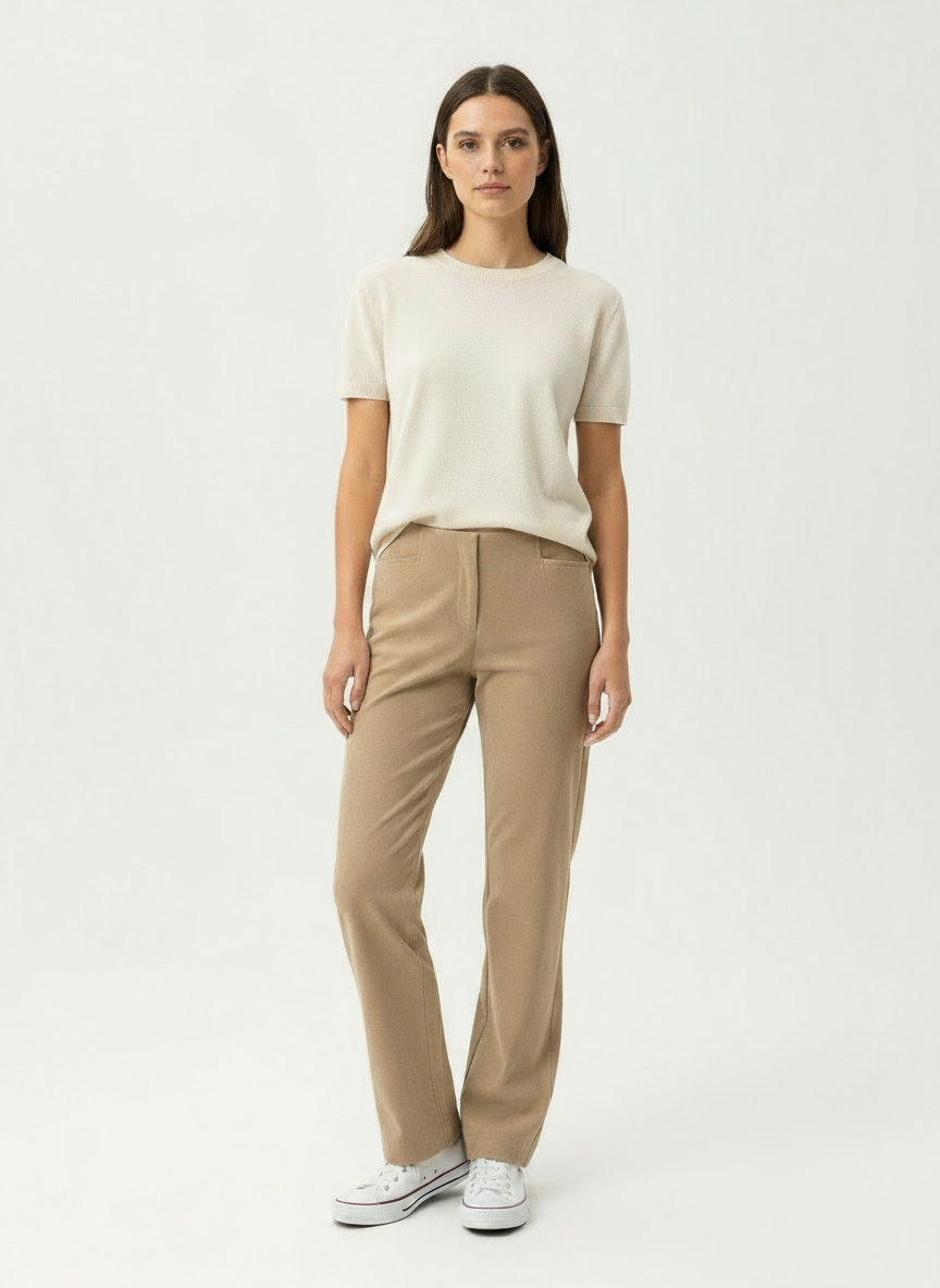 Vintage Le Chateau Camel Suede Pants