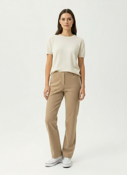 Vintage Le Chateau Camel Suede Pants