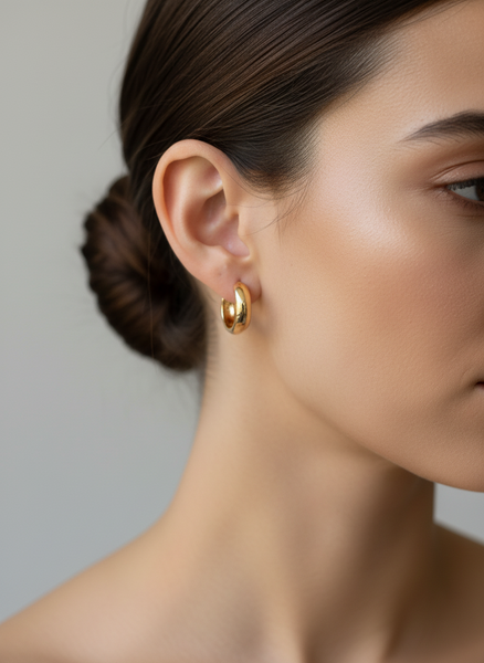 Lina Gold Earrings-Standout Boutique( Vancouver, BC)