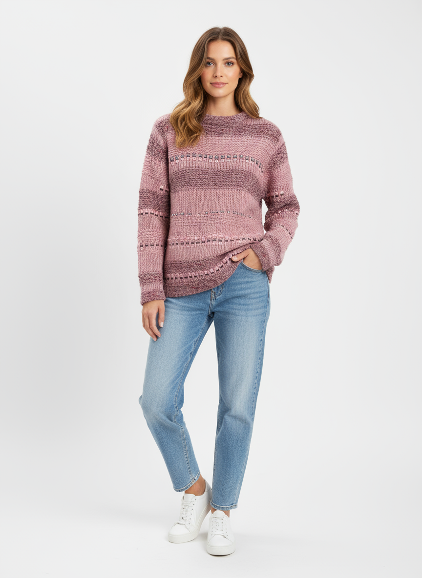 Coldwater Creek Textured Knit Sweater