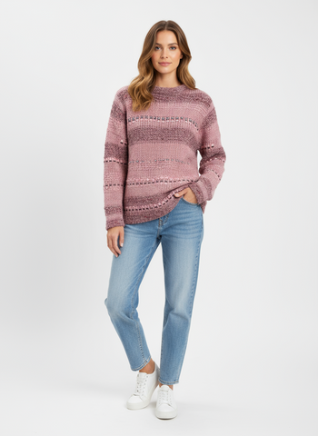 Coldwater Creek Textured Knit Sweater