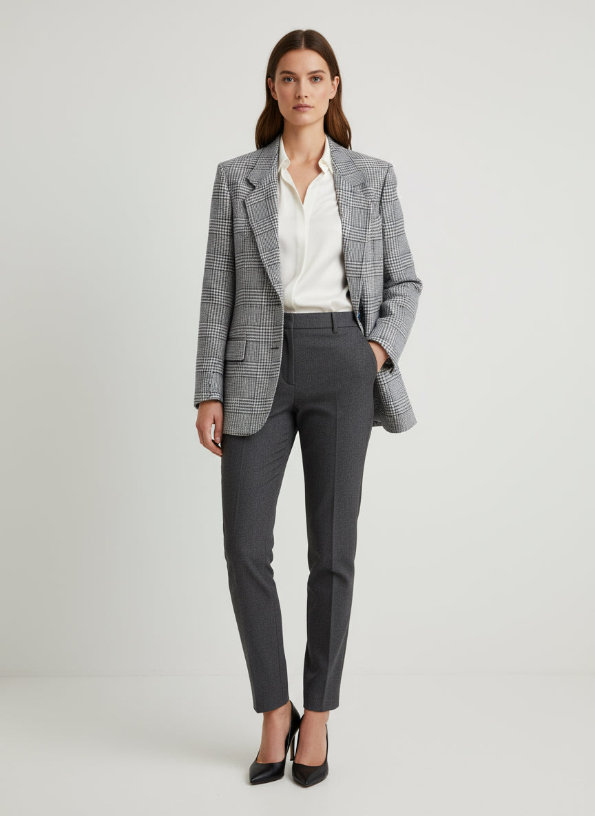 Vintage Glen Plaid Blazer