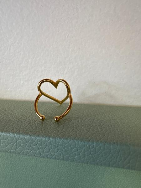 Standout Boutique Love Your Heart Out Gold Ring