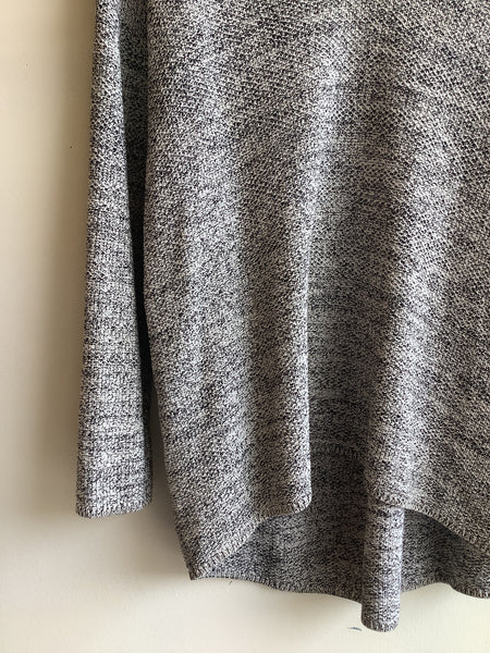 H&M Conscious Grey Marled V-Neck Sweater