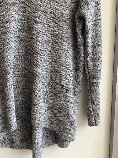 H&M Conscious Grey Marled V-Neck Sweater