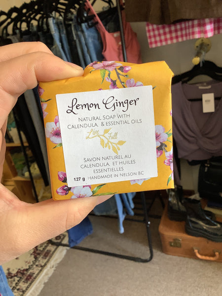 Lemon Ginger Soap- Live Full (Nelson, BC)