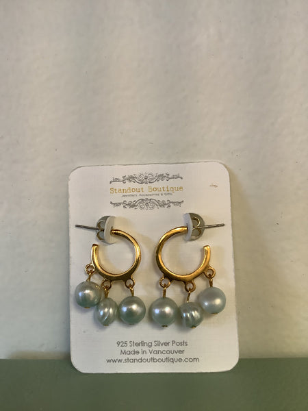Standout Rome Gold Earrings