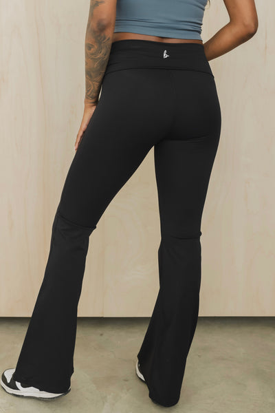 Fold Over Flare Pant