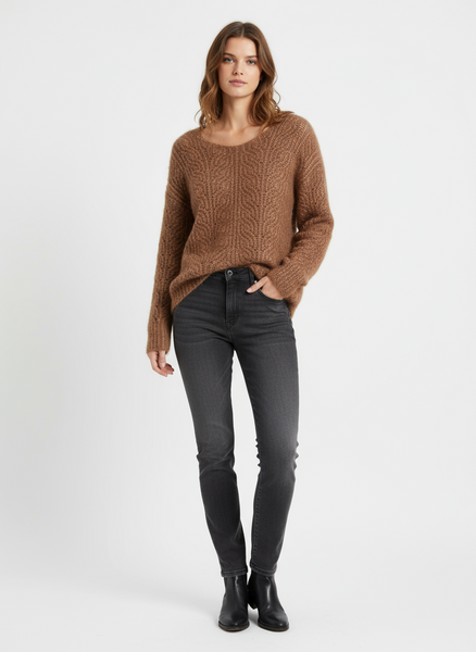 Kismet Fuzzy Knit Sweater