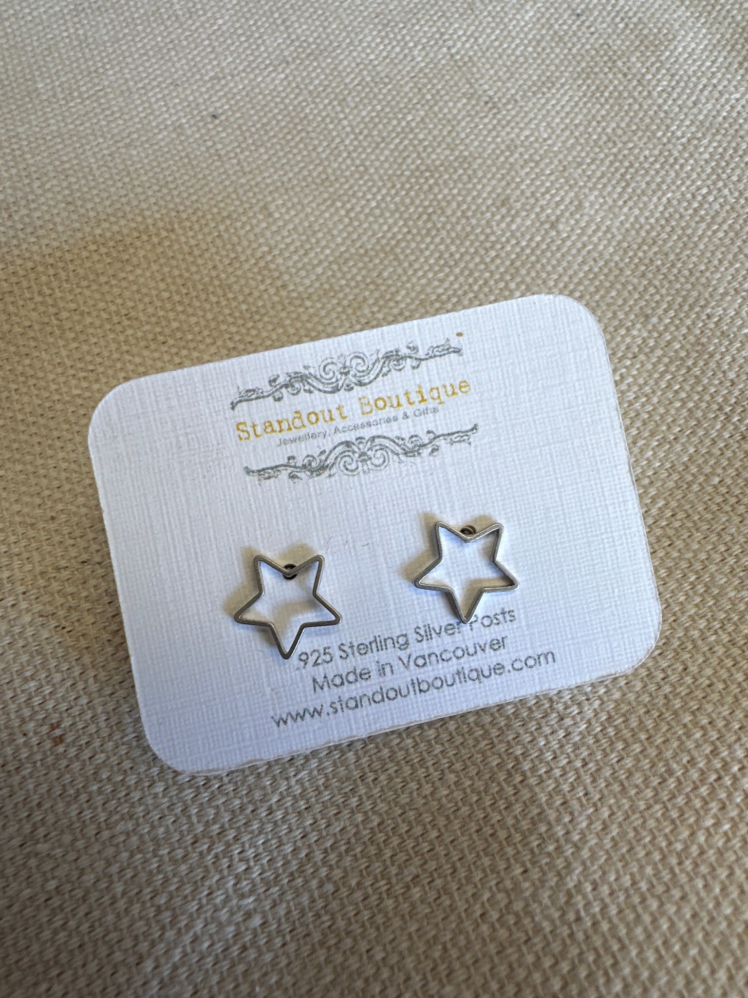 Standout Boutique Star Studs
