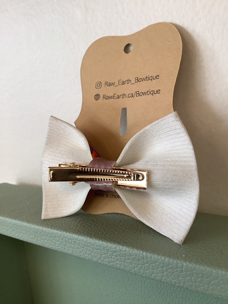 Raw Earth Bowtique Purple Mushroom Hair Bow