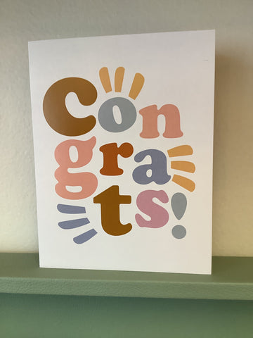 Chelsey Freyta Congrats Card