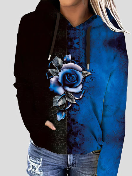 Women's Half and Half Hoodie in Sweatshirts & Hoodies