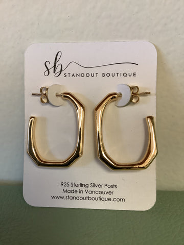 Standout Boutique Gold Elina Earrings