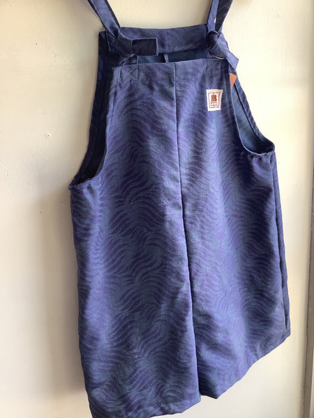 Butterflies in Ballgowns Blue Wave Short Overalls