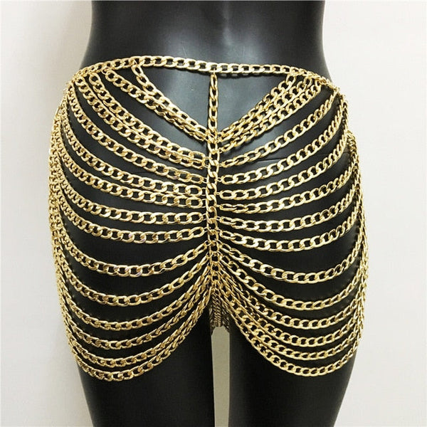 2 Piece Body Jewelry Set