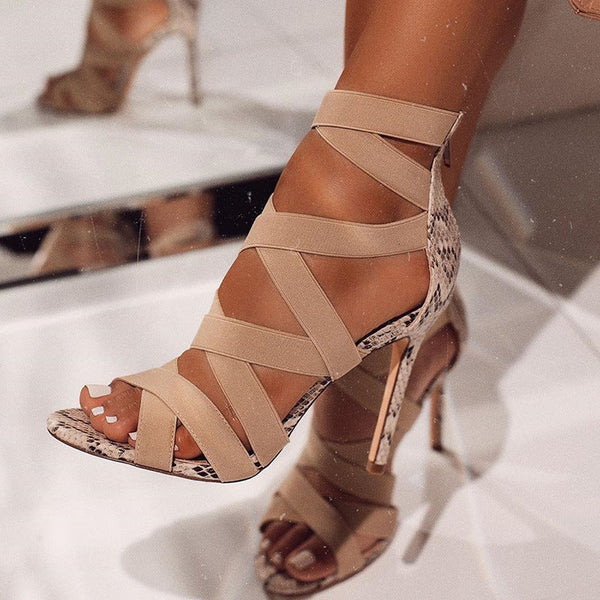 Ankle Wrap Heels