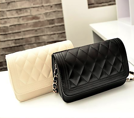 Semi Chain Plaid Bag