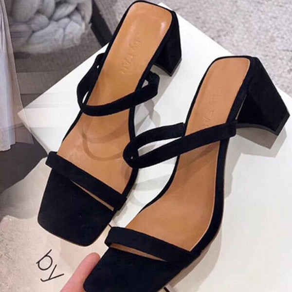 Block Heel Sandals