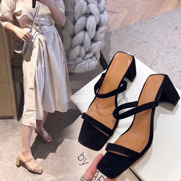 Block Heel Sandals