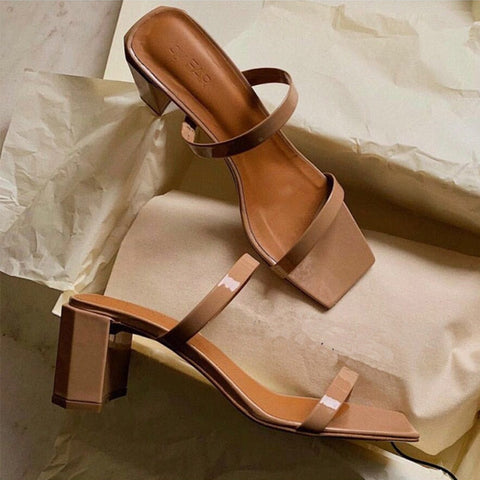 Block Heel Sandals