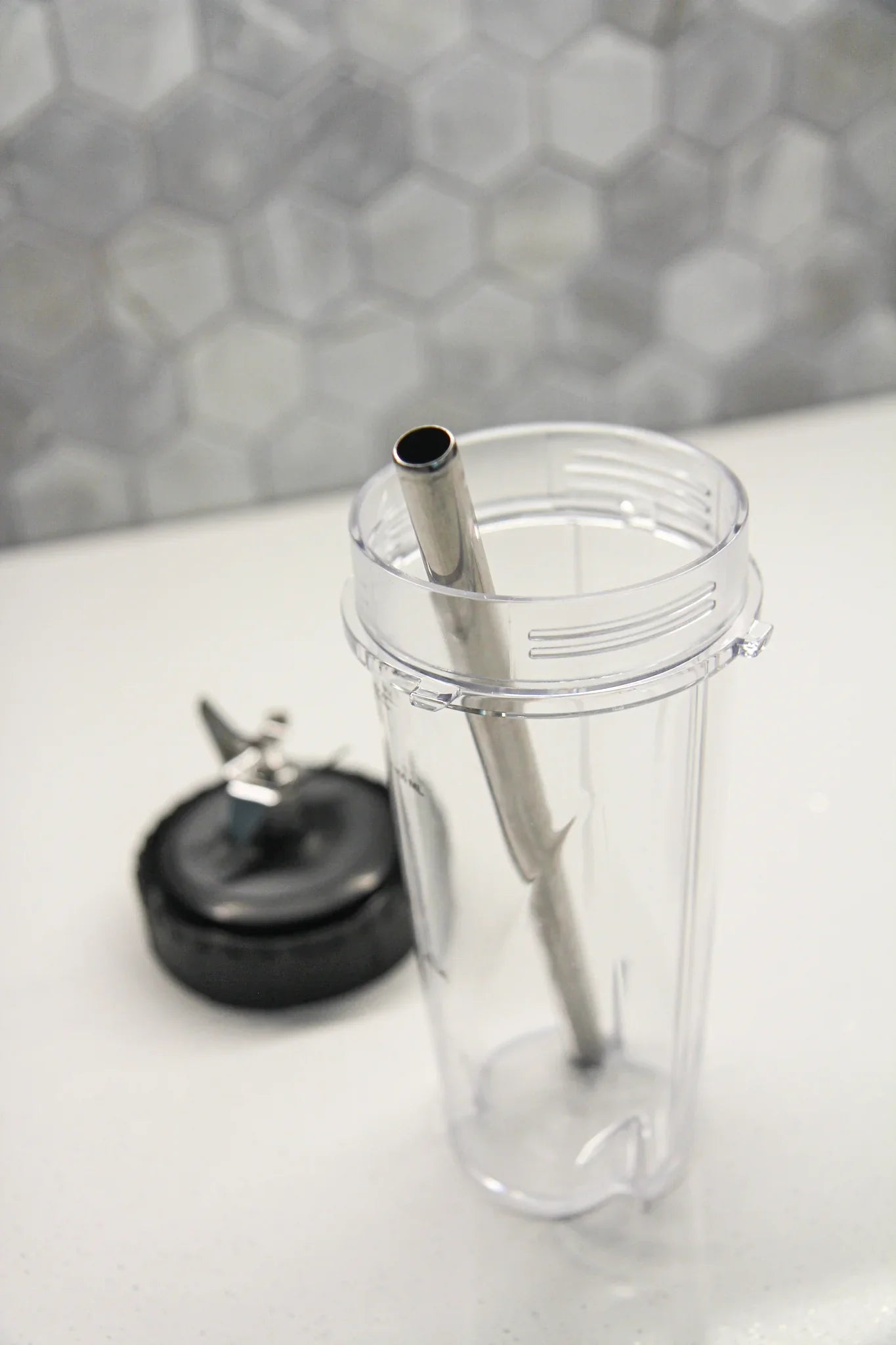 Creating Smaller Footprints Metal Smoothie Straw