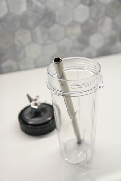 Creating Smaller Footprints Metal Smoothie Straw