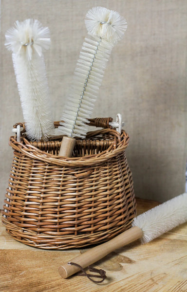 Creating Smaller Footprints Sisal Jar Scrubber