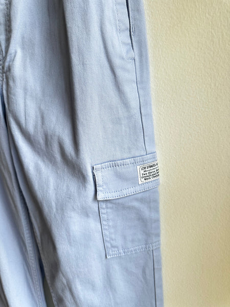 Levi’s Light Blue Cargo Jogger Pants – Youth Size 14 (Size XS)