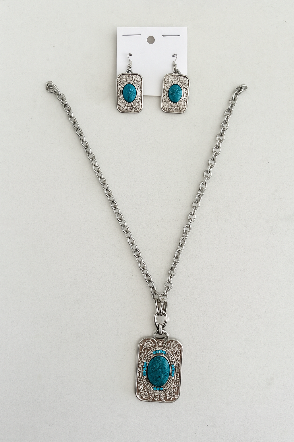 Moonlit Mesa Turquoise Jewelry Set
