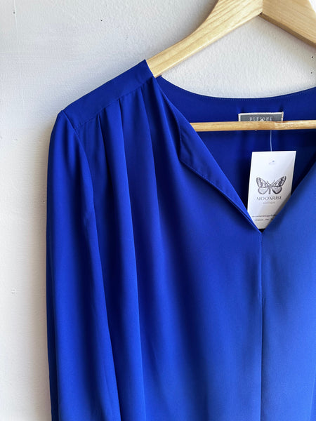Indio Hour Draped Blouse | Size Medium