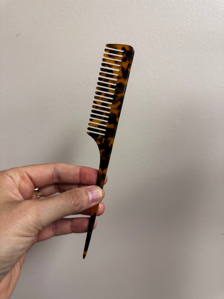 Tortoiseshell Parting Comb