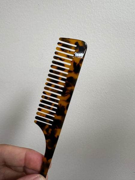 Tortoiseshell Parting Comb