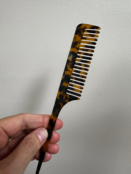 Tortoiseshell Parting Comb