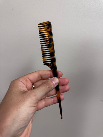 Tortoiseshell Parting Comb