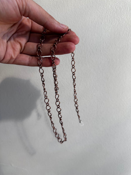 Handmade Copper Chain Sunglass Catchers