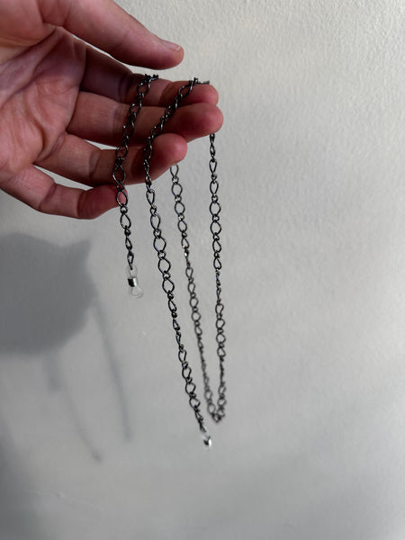 Handmade Gunmetal Chain Sunglass Catchers