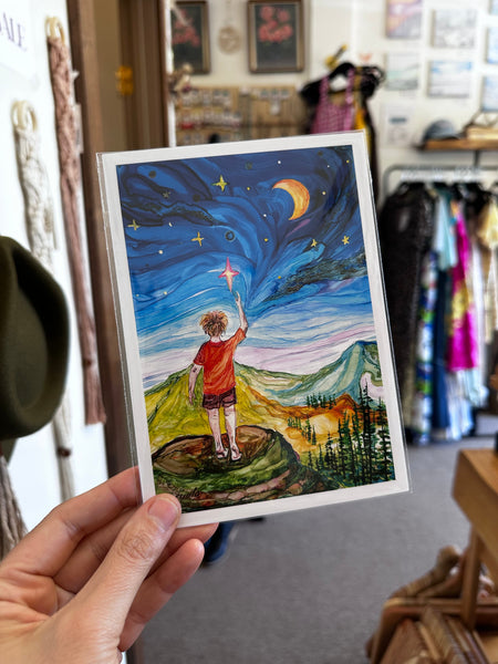 Reach for the Stars – Art Card by Ruala (Fruitvale, BC)