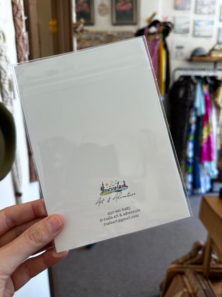 Reach for the Stars – Art Card by Ruala (Fruitvale, BC)